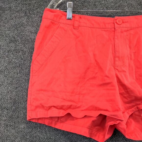 Columbia Women's Chino Shorts Pink Size 14 100% Cotton Slash Pockets - Picture 6 of 10